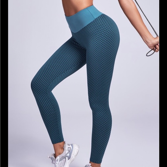 Green Leggings - Picture 2 of 4